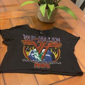 Van Halen Crop Top🌺